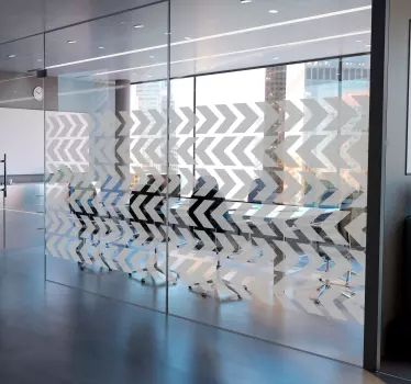 Adesivo forme flechas para oficina - TenStickers
