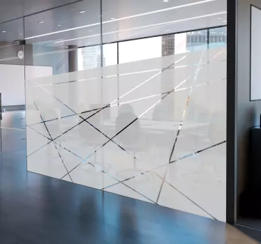 Adesivo forme linee per l'officina - TenStickers