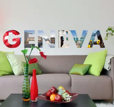 Adesivo Ginevra - TenStickers