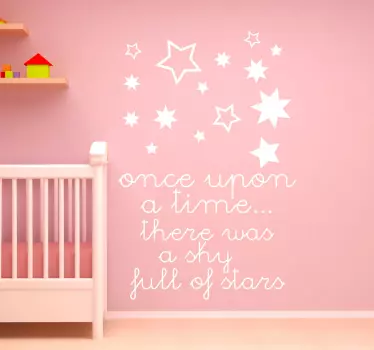 Adesivo murale per bambini Sky Full of Stars - TenStickers