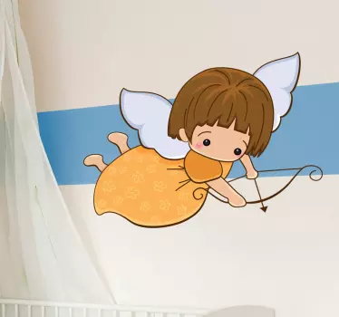 Adesivo figura angelica carina - TenStickers