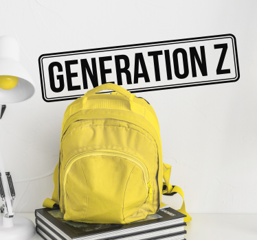 Adesivo generazioni nel mondo moderno - TenStickers