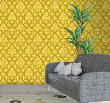 Adesivo decorativo motivo floreale intricati - TenStickers