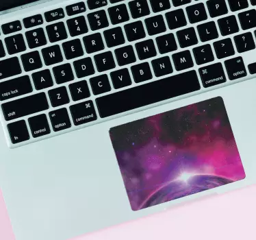 Adesivo per pc galassia touchpad - TenStickers