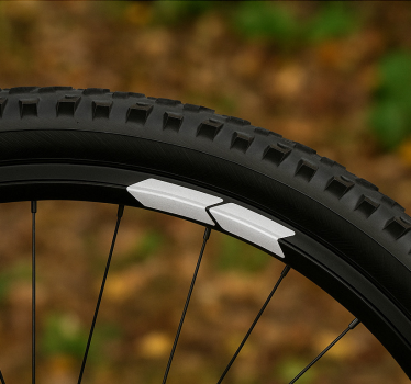 Adesivo per bici frecce per cerchioni - TenStickers