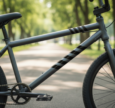 Adesivo per bici pacchetto strisce racing - TenStickers
