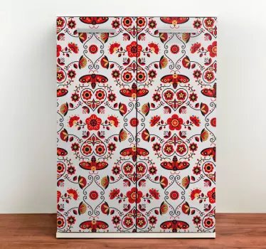 Adesivo per frigo con motivo botanico - TenStickers