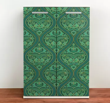 Adesivo per frigo copertura texturizzata sofisticata - TenStickers