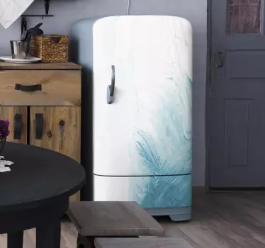Adesivo per frigo eleganti vortici astratti - TenStickers