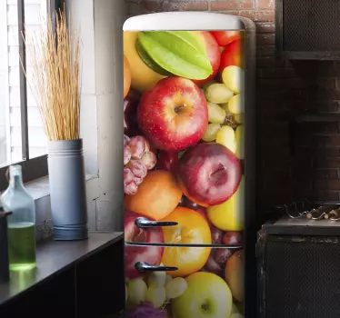 Adesivo frigo frutta - TenStickers