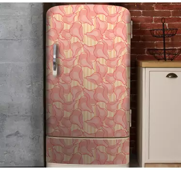Adesivo per frigo motivi di uccelli eleganti - TenStickers