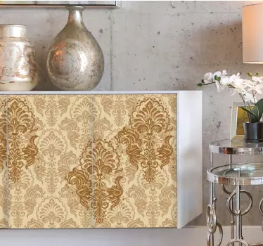 Adesivo per frigo motivo vintage elegante - TenStickers