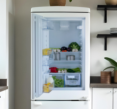 Adesivo per frigo porte aperte - TenStickers