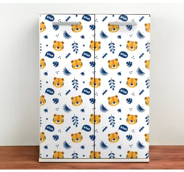 Adesivo per frigo volti di creature bizzarre - TenStickers