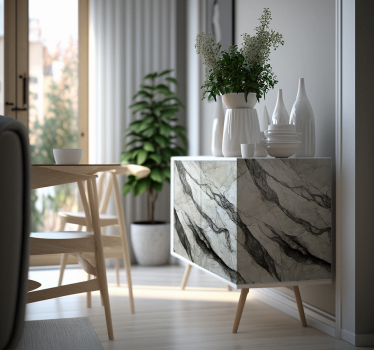 Carta adesiva per mobile marmo grigio faro - TenStickers