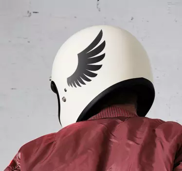 Adesivo moto ali del casco - TenStickers