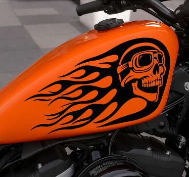 Adesivo per moto demone della velocità - TenStickers