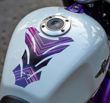 Adesivo per moto neon - TenStickers