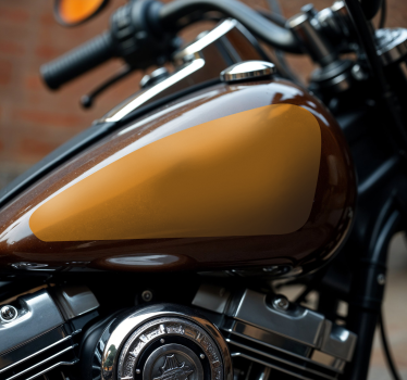Adesivo per moto serbatoio monocolore - TenStickers