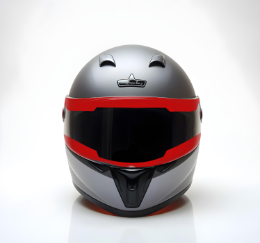 Adesivo per moto visiera monocolore - TenStickers