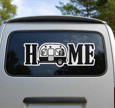 Adesivo per roulotte casa camper - TenStickers