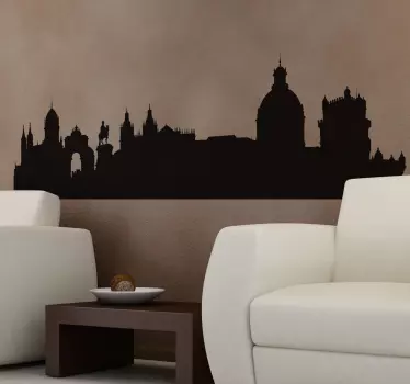 Adesivo profilo Lisbona - TenStickers