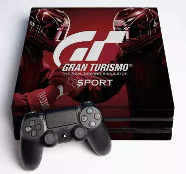 Adesivo ps4 arte del simulatore di guida - TenStickers