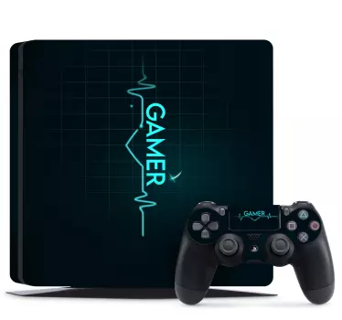 Adesivo ps4 battito del giocatore - TenStickers