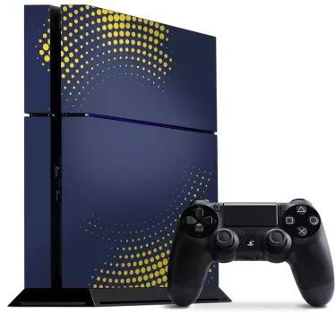 Adesivo ps4 copertura console a pois - TenStickers