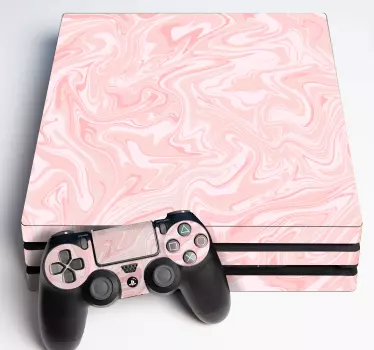 Adesivo ps4 design a motivo marmo - TenStickers