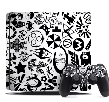 Adesivo ps4 icone da giocatore array - TenStickers