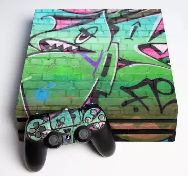 Adesivo ps4 motivi animali vivaci - TenStickers
