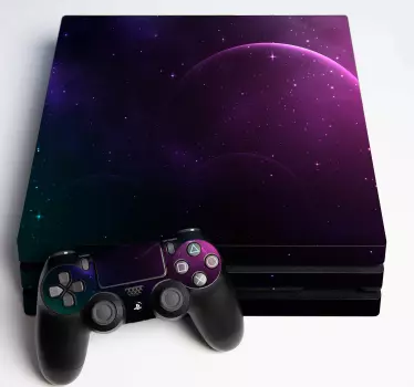 Adesivo ps4 skin galattica per controller - TenStickers