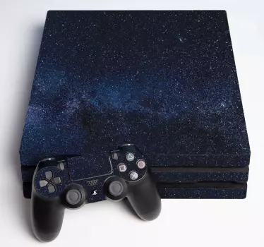 Adesivo ps4 tema galassia cosmica - TenStickers