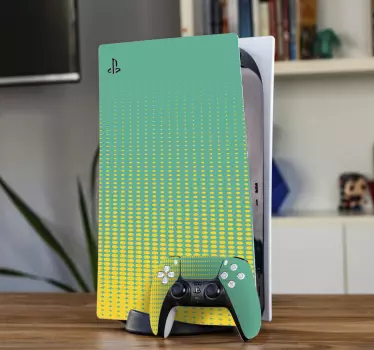 Adesivo ps5 design colorato per console - TenStickers