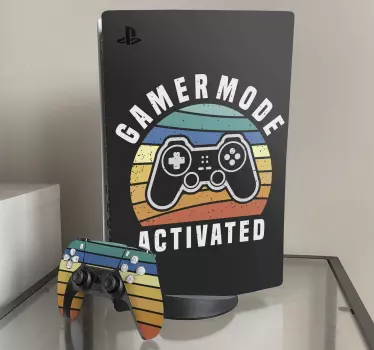 Adesivo ps5 modalità gamer attivata - TenStickers