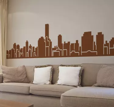 Adesivo skyline Palermo - TenStickers