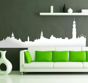 Adesivo skyline Porto - TenStickers