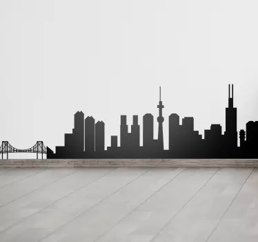 Adesivo skyline Tokyo - TenStickers