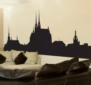 Adesivo slihouette Brno - TenStickers