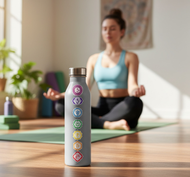 Adesivo sport simboli chakra arcobaleno - TenStickers