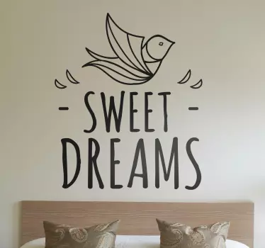 Adesivo Sweet Dreams - TenStickers