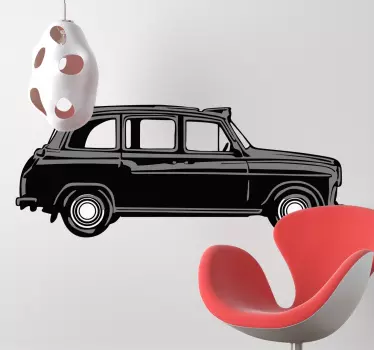 Adesivo Taxi Londinese - TenStickers