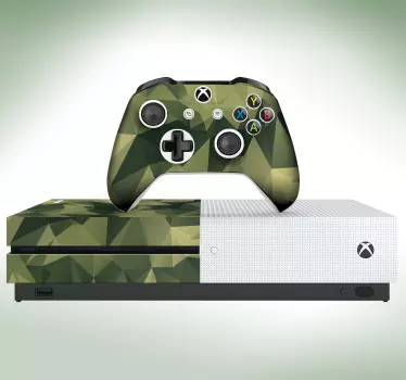 Adesivo xbox artwork camouflage - TenStickers