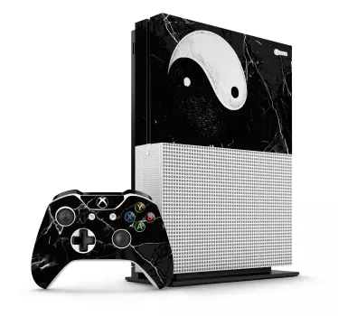 Adesivo Xbox concetto di yin yang - TenStickers