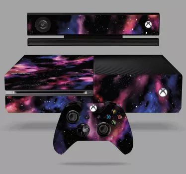 Adesivo xbox console a tema galassia - TenStickers