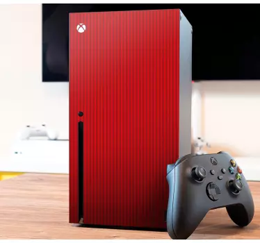Adesivo xbox console da gioco rossa - TenStickers