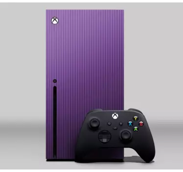 Adesivo xbox copertura console viola - TenStickers