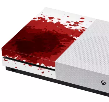 Adesivo xbox copertura splash cremisi - TenStickers