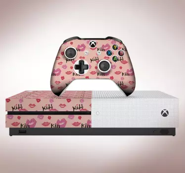 Adesivo xbox cover con motivo bacio - TenStickers